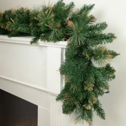 9' x 10" Yorkshire Pine Artificial Christmas Garland - Unlit