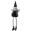 Angel Girl with Dangling Striped Legs Christmas Figure - 26.5"