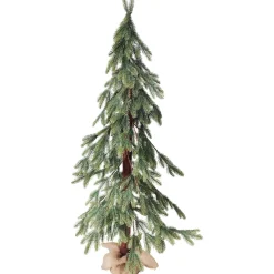 Artificial Downswept Pine Christmas Tree - 6'