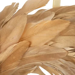 Artificial Feather Wreath - 14