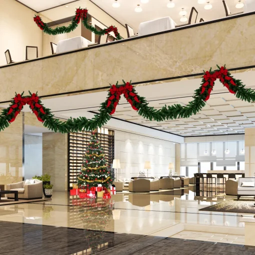 Balsam Pine Artificial Christmas Garland - 50' x 14" - Unlit