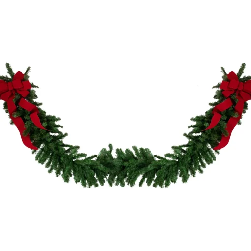 Balsam Pine Artificial Christmas Garland - 50' x 14" - Unlit