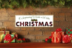 Big It's beginning to look A Lot Like Christmas 9.5