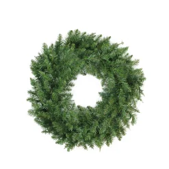 Buffalo Fir Artificial Christmas Wreath - 24" - Unlit