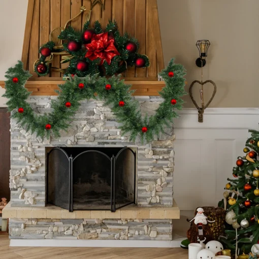 Buffalo Fir Commercial Christmas Garland - 50' x 10" - Unlit