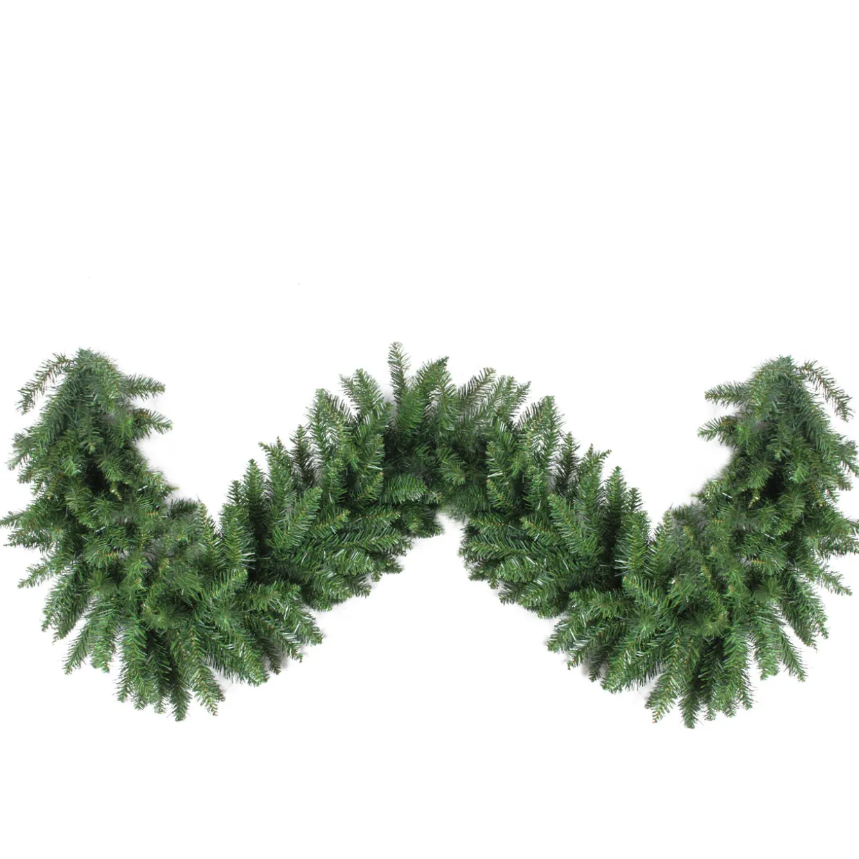 Buffalo Fir Commercial Length Artificial Christmas Garland - 25' x 20" - Unlit