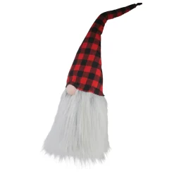 Buffalo Plaid Christmas Gnome Head Figure - 28