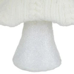 Cable Knit Christmas Tree Decoration - 16.75