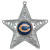 Chicago Bears NFL Sports Collectors Series Silver Star Ornament