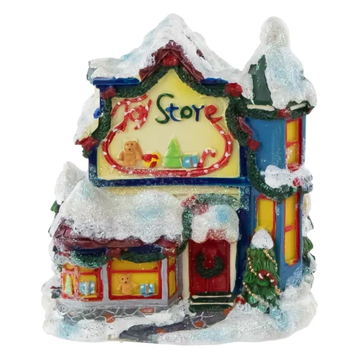 Children's Toy Store Christmas Village Building Decoration - 4"
