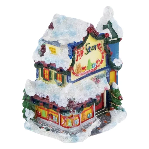 Children's Toy Store Christmas Village Building Decoration - 4"