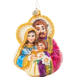 Christopher Radko The Love Of A Family Glass Christmas Ornament 1021602