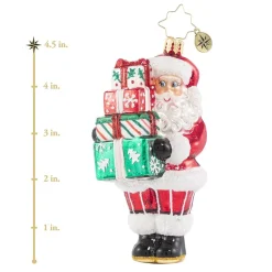 Christopher Radko Time to Celebrate! Glass Christmas Ornament 1020771