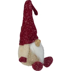 Chubby Smiling Gnome Plush Christmas Figure - 17