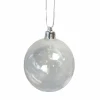 Clear Shatterproof Christmas Ball Ornament 2.5" (60mm)