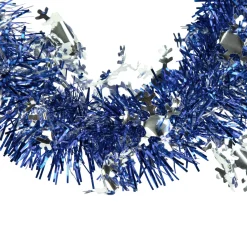 Commercial Christmas Tinsel Snowflake Garland - 50' x 2