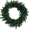 Coniferous Pine Artificial Christmas Wreath, 24-Inch, Unlit