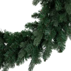 Coniferous Pine Artificial Christmas Wreath, 24-Inch, Unlit