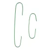 200-Count Home Decoration and Gift Collections Green Ornament Hooks 2.5"