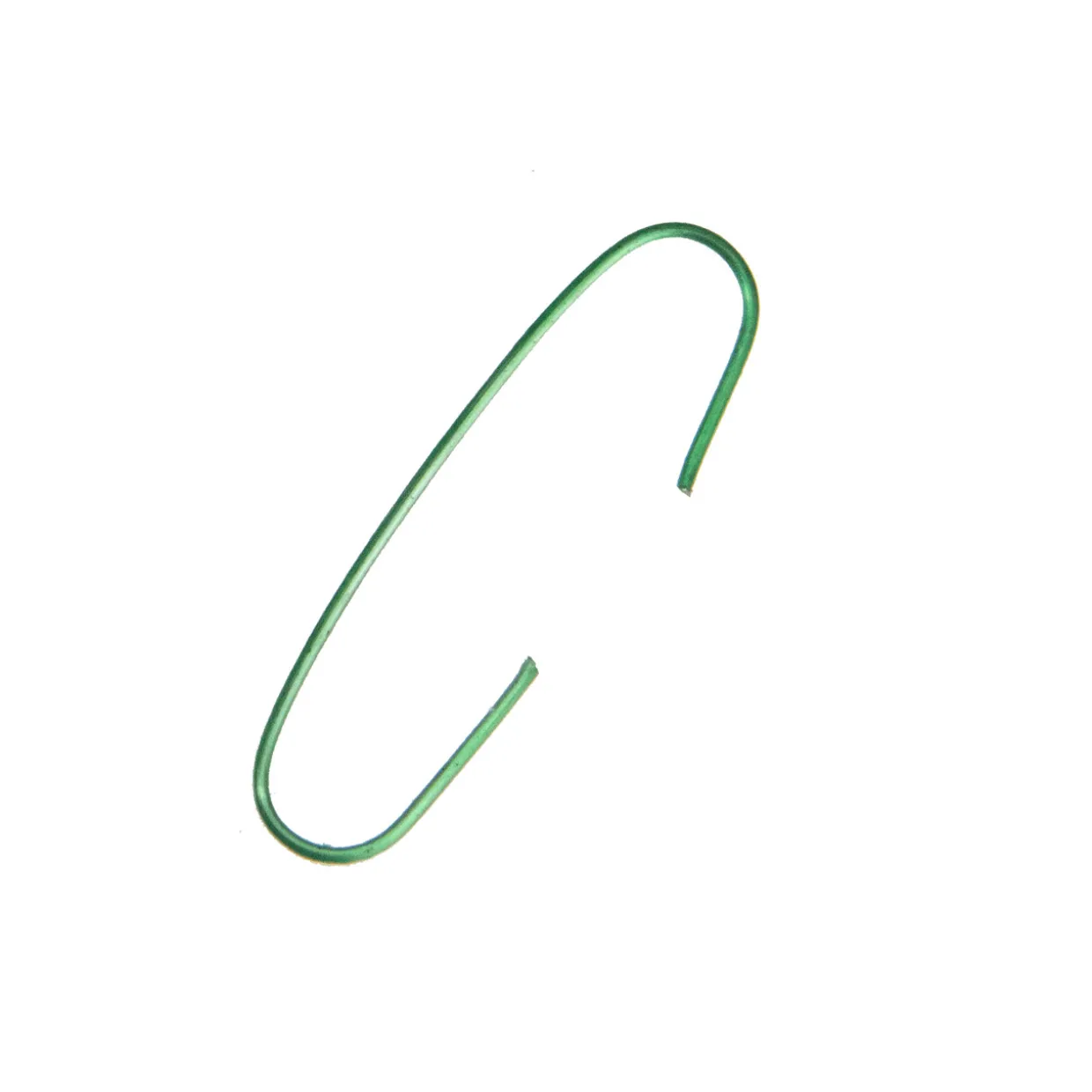 200-Count Home Decoration and Gift Collections Green Ornament Hooks 2.5"