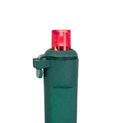 100-Count Multi-Color LED Wide Angle Christmas Lights, 33 ft Green Wire