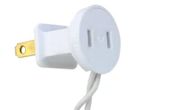 35-Count Orange Mini Christmas Light Set, 7ft White Wire