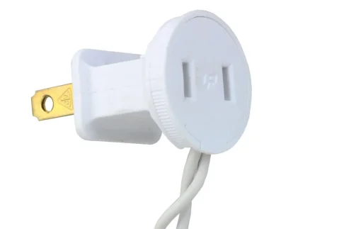 35-Count Orange Mini Christmas Light Set, 7ft White Wire