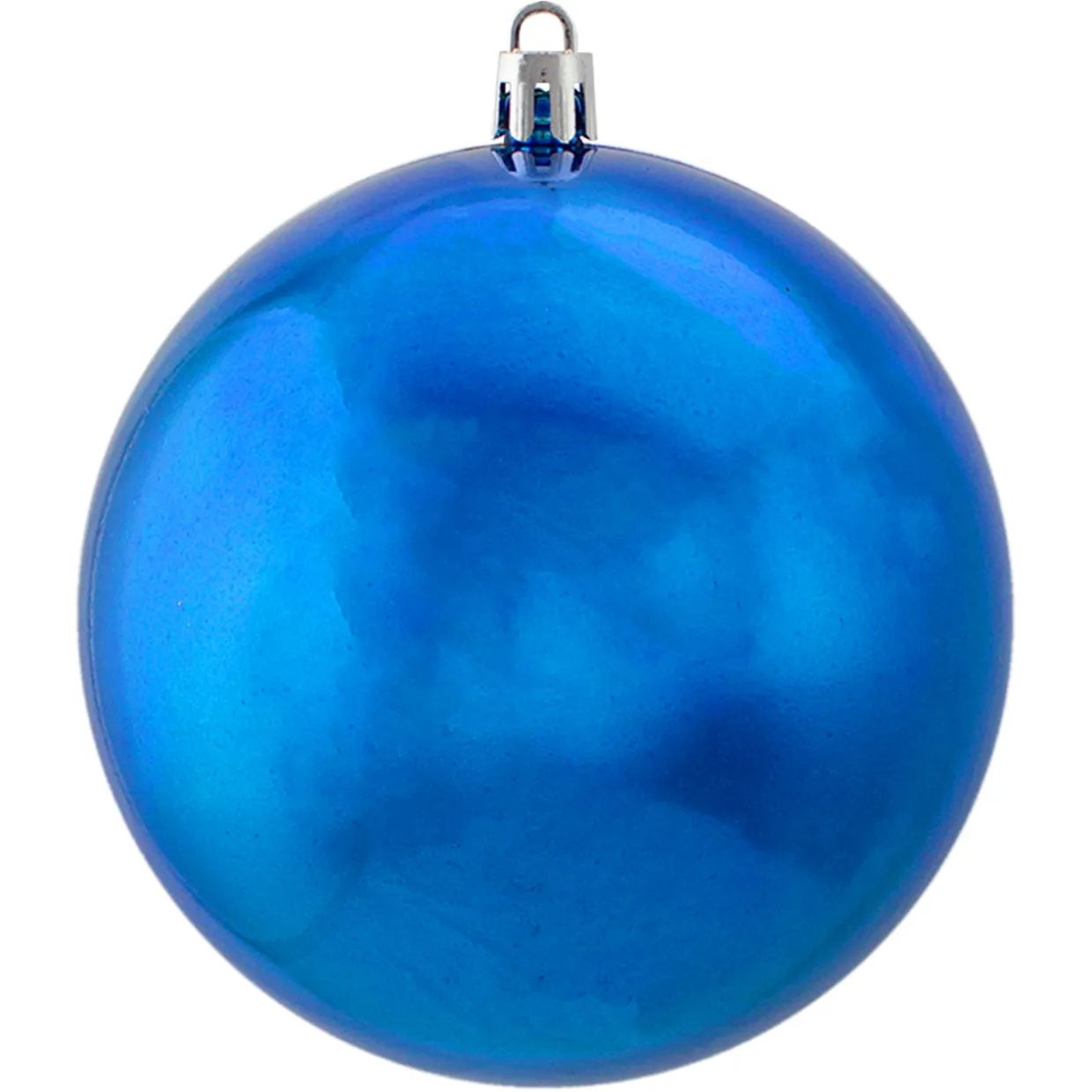 12ct Lavish Blue Shatterproof Christmas Ball Ornaments 4" (100mm)