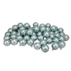 60ct Mermaid Blue Shatterproof Shiny Christmas Ball Ornaments 2.5" (60mm)