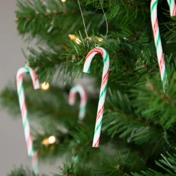 12ct Multi Twist Candy Cane Christmas Ornaments 4