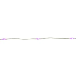 100ct Purple LED Micro Fairy Lights, 16ft Copper Wire