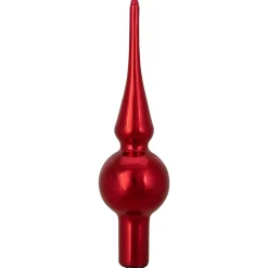 18ct Red and Green Beaded Garland with Christmas Ornaments 30"