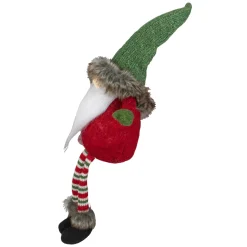 Dangling Legs Plush Sitting Gnome Christmas Figure - 25
