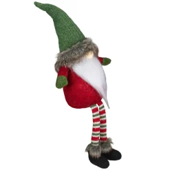 Dangling Legs Plush Sitting Gnome Christmas Figure - 25