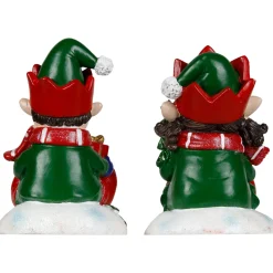 Festive Elves Christmas Stocking Holders - 5