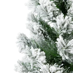 Flocked Angel Pine Artificial Mini Christmas Tree - 19