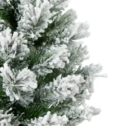 Flocked Angel Pine Artificial Mini Christmas Tree - 19