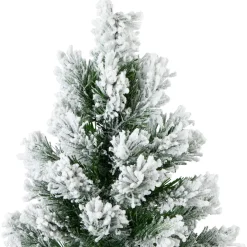 Flocked Angel Pine Artificial Mini Christmas Tree - 19