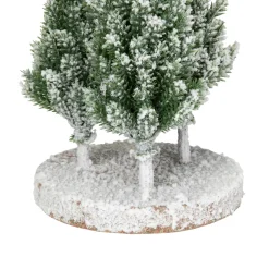 Frosted Trio of Pine Trees Christmas Decoration - 8