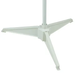 6ft Lighted White Tinsel Pop-Up Artificial Christmas Tree, Blue Lights