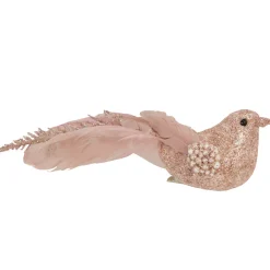 Glittered Bird Christmas Clip-on Ornaments - 6.5