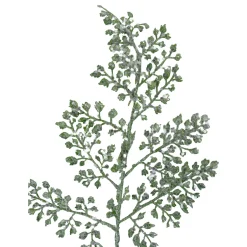 Glittered Leaves Artificial Christmas Spray - 18