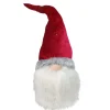Gnome with Bendable Glitter Velvet Hat Christmas Decoration - 23"