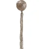 Gold Glittered Christmas Ball Ornament with Tassels 12" (300mm)
