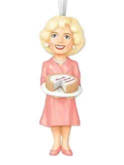 Hallmark The Golden Girls Rose Holiday Christmas Tree Ornament