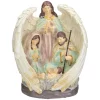 Holy Family and Angel Christmas Nativity Decoration - 11.25”