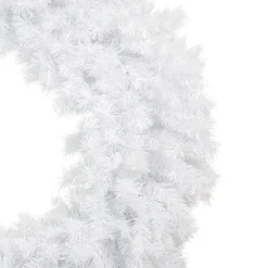 Icy White Spruce Artificial Christmas Wreath - 48