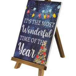 It's the Most Wonderful Time of the Year Christmas Sign - 9.25