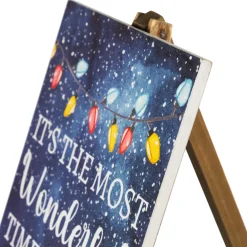 It's the Most Wonderful Time of the Year Christmas Sign - 9.25