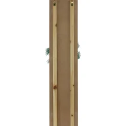 Joy to the World Christmas Porch Sign with Wreath - 35.75